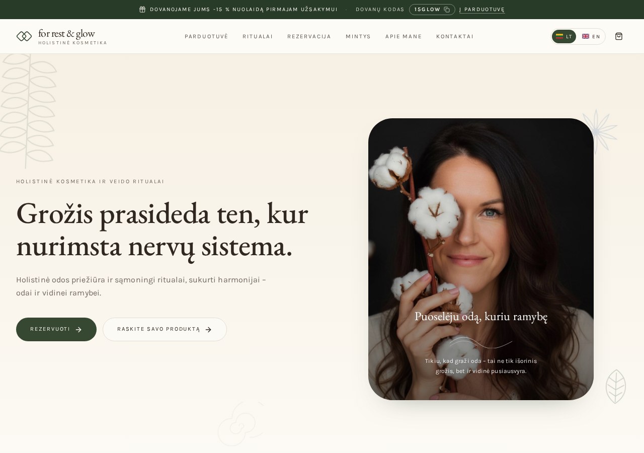 Forest & Glow — Beauty studio